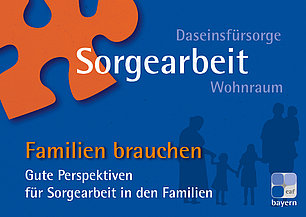 Vorschaubild des verlinkten PDFs zur Forderung "Sorgearbeit"